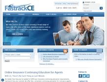 Tablet Screenshot of fastrackce.com